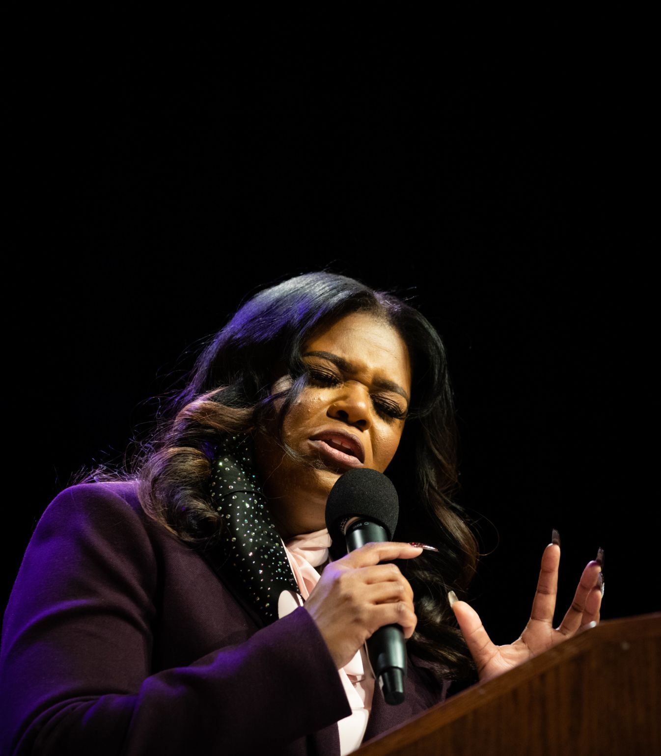 Cori Bush holds local swearing-in